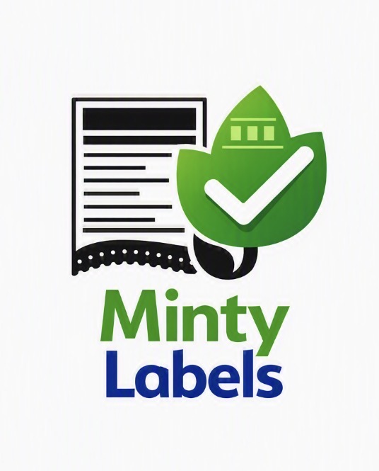 Minty Labels — print-ready UK FIR 2014 nutrition labels from DataMintify